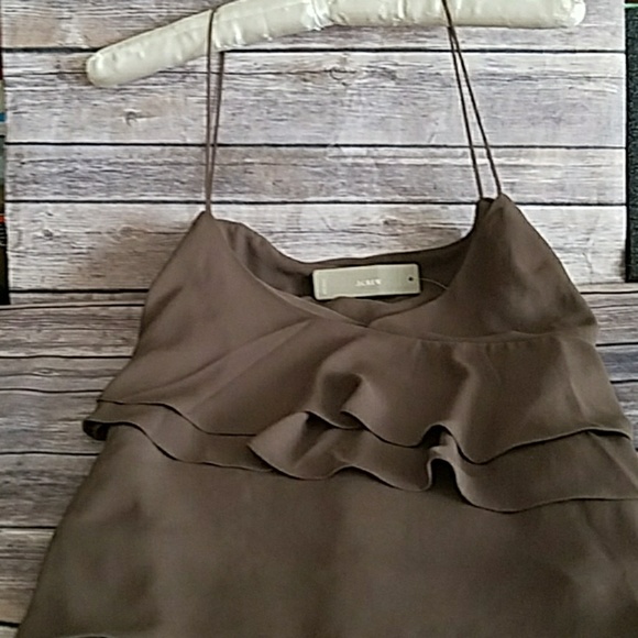 HP🏆Olive Green Dressy J. Crew top~plus size 16 - Picture 2 of 5